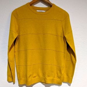 Harper Lane Stitch Fix Crew Neck Mustard Sweater